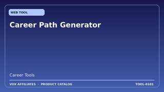 Career Path Generator