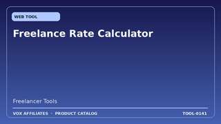 Freelance Rate Calculator