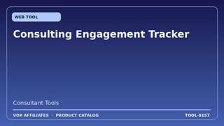 Consulting Engagement Tracker
