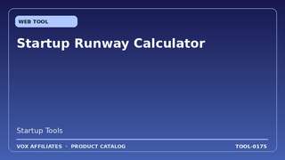 Startup Runway Calculator