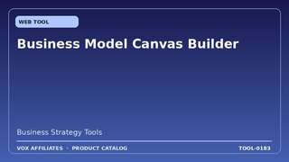 Business Model Canvas Builder