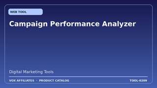 Campaign Performance Analyzer