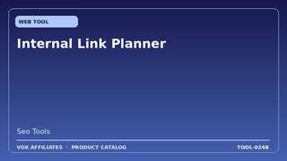 Internal Link Planner