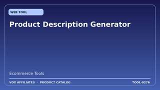 Product Description Generator