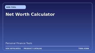 Net Worth Calculator