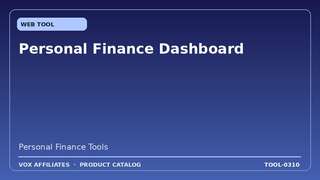 Personal Finance Dashboard
