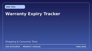 Warranty Expiry Tracker