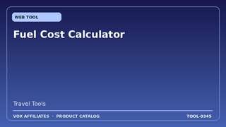 Fuel Cost Calculator