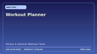 Workout Planner