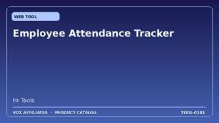 Employee Attendance Tracker