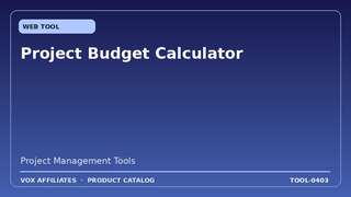 Project Budget Calculator
