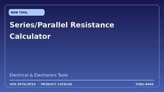 Series/Parallel Resistance Calculator