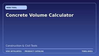 Concrete Volume Calculator