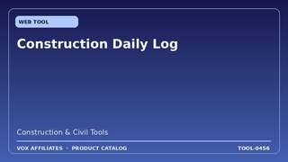 Construction Daily Log