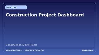 Construction Project Dashboard