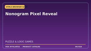 Nonogram Pixel Reveal