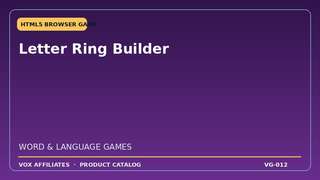 Letter Ring Builder