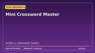 Mini Crossword Master
