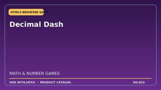 Decimal Dash