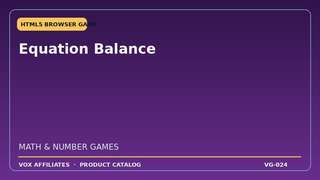 Equation Balance