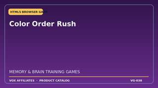 Color Order Rush