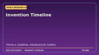 Invention Timeline
