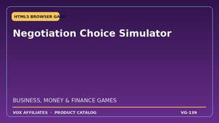 Negotiation Choice Simulator