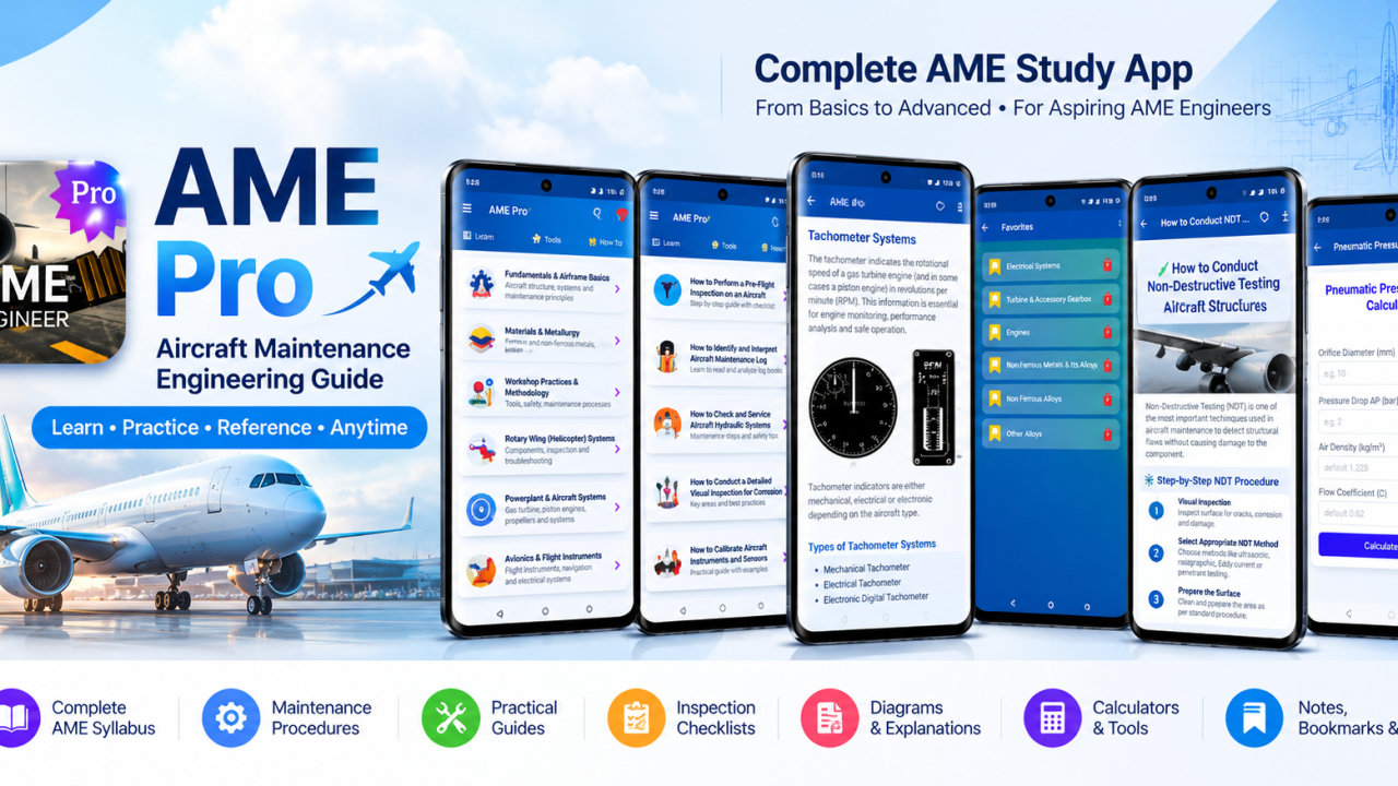 Aircraft Maintenance Engineering Pro - Android App
