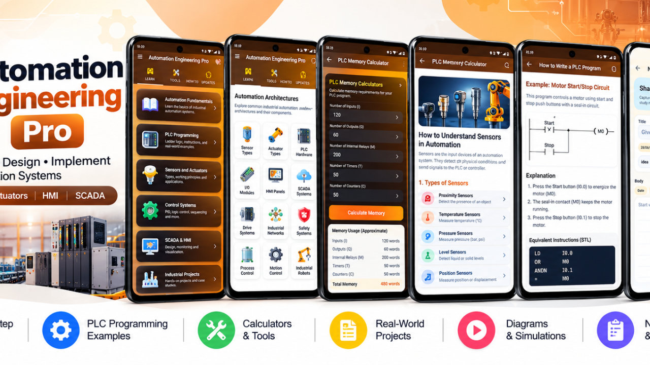 Automation Engineering Pro - Android App